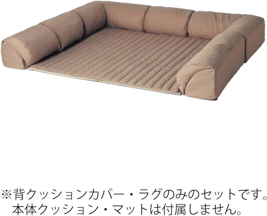 Amazon｜[ベルメゾン] グータラグ専用カバー ローソファー セット